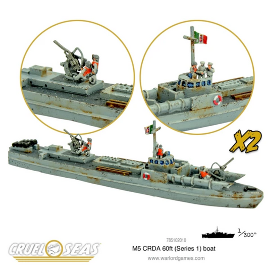 M5 CRDA 60t (Series 1) boat