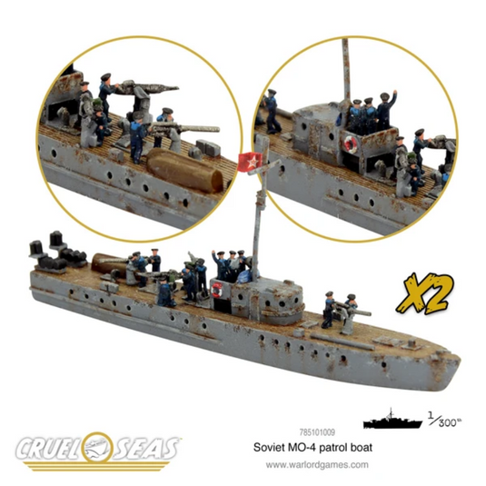Soviet MO-4 Patrol Boat