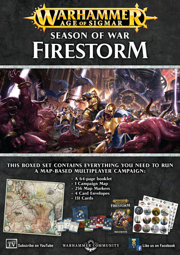Warhammer: Age of Sigmar Seasons of War Firestorm (Out of Print) (NEW) (SEALED)