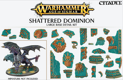 Shattered Dominion Large Detail Base Kit