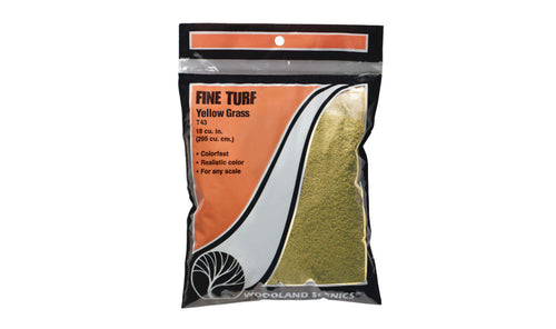 Woodland Scenics Fine Turf Yellow Grass Bag