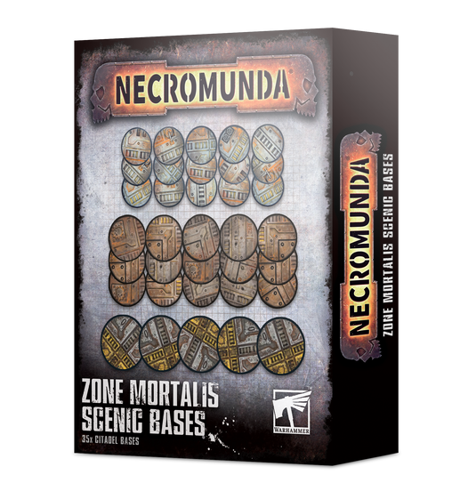 Necromunda Zone Mortalis Scenic Bases (Online Exclusive)