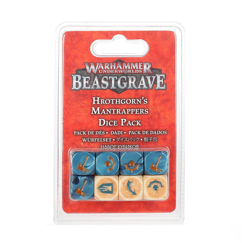 Warhammer Underworlds: Beastgrave - Hrothgorn's Mantrappers Dice Set