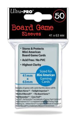 Ultra Pro Protector Series Board Game Sleeves
