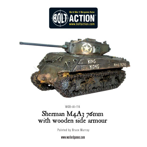 M4A3 76mm Sherman with Wooden Armour
