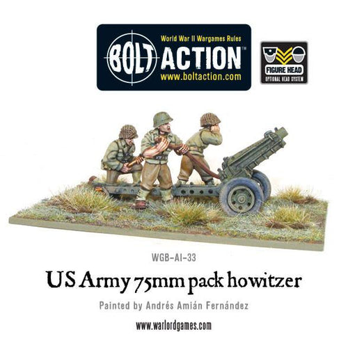 US Army 75mm Pack Howitzer