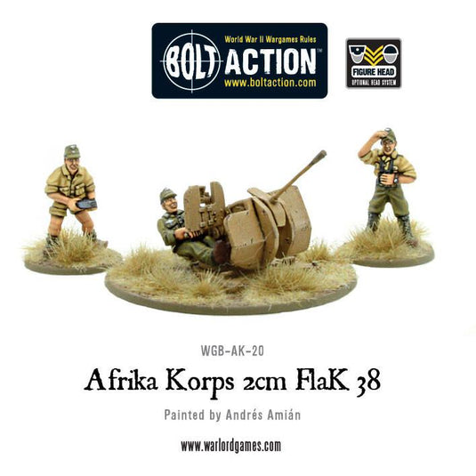 Afrika Korps 2cm Flak 38