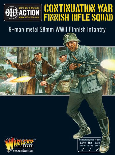 Continuation War Finnish Rifle Squad