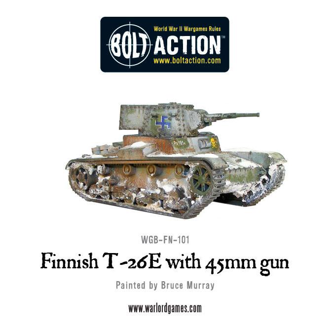 Load image into Gallery viewer, Finnish T-26-E Vickers 6-tonner with 45mm Gun
