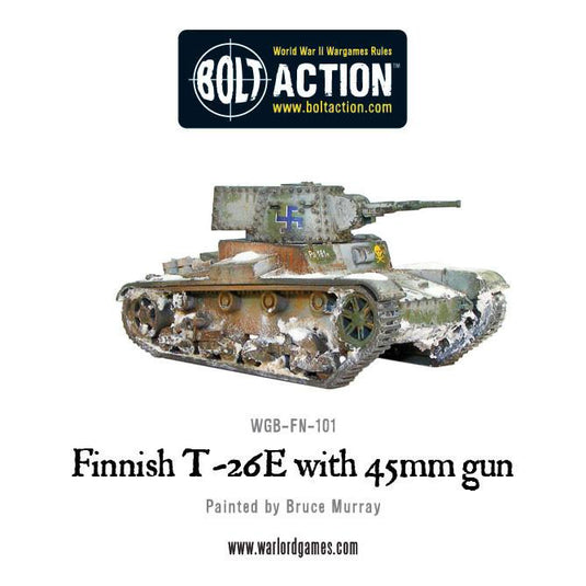 Finnish T-26-E Vickers 6-tonner with 45mm Gun