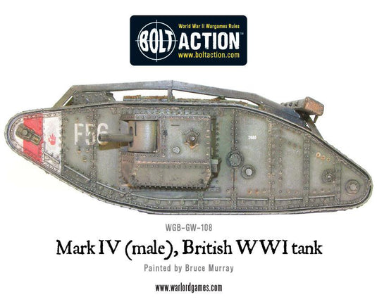 Mark IV (Male) British WWI Tank