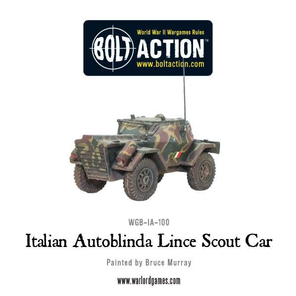 Load image into Gallery viewer, Italian Autoblinda Lince Scout Car
