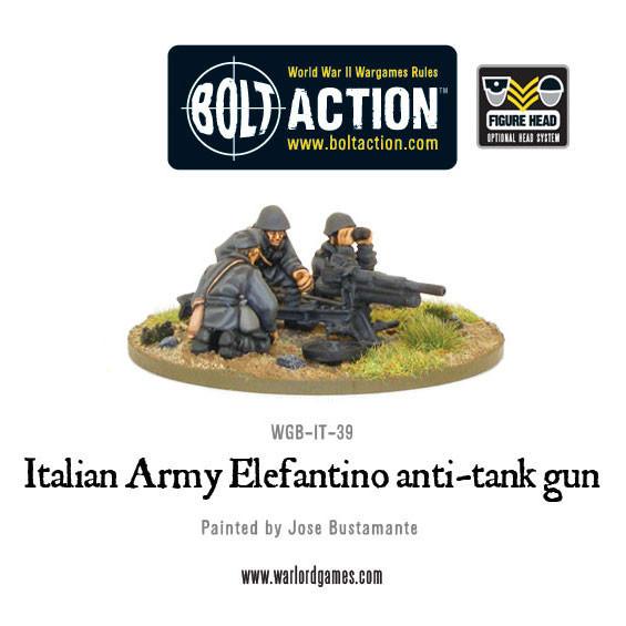 Load image into Gallery viewer, Italian Army 47mm Elefantino Anti-Tank Gun
