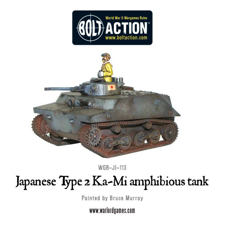 Load image into Gallery viewer, Japanese Type 2 Ka-Mi Amphibious Tank
