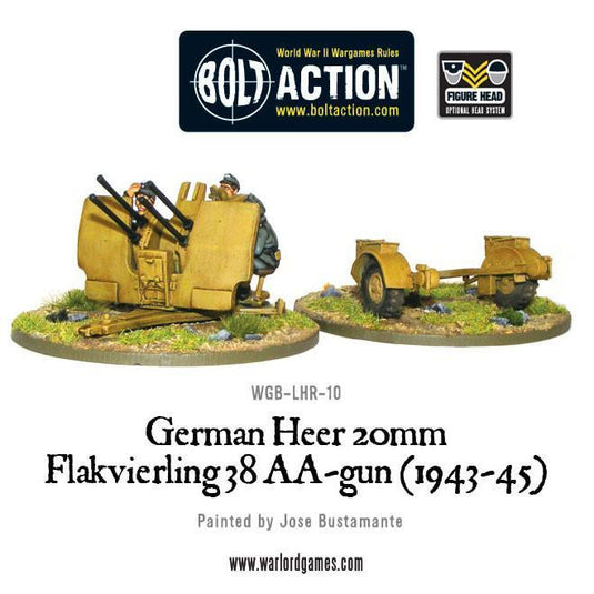 German Heer 20mm Flakvierling 38 AA-gun (1943-45)