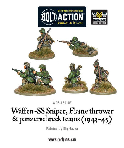 Waffen-SS Sniper, Flamethrower and Panzerschreck teams (1943-45)