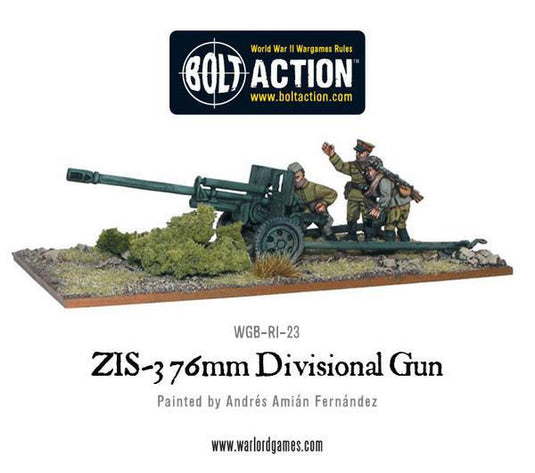 Soviet ZIS-3 76mm Divisional Gun
