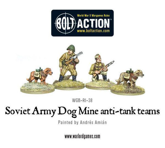 Soviet Army Dog Mine Anti-Tank Teams