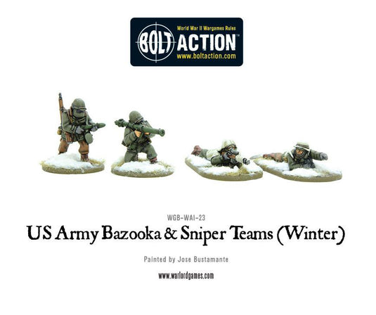 US Army Bazooka and Sniper Team (Winter)