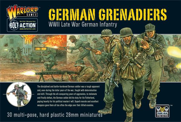 Load image into Gallery viewer, German Grenadiers Plastic Box Set
