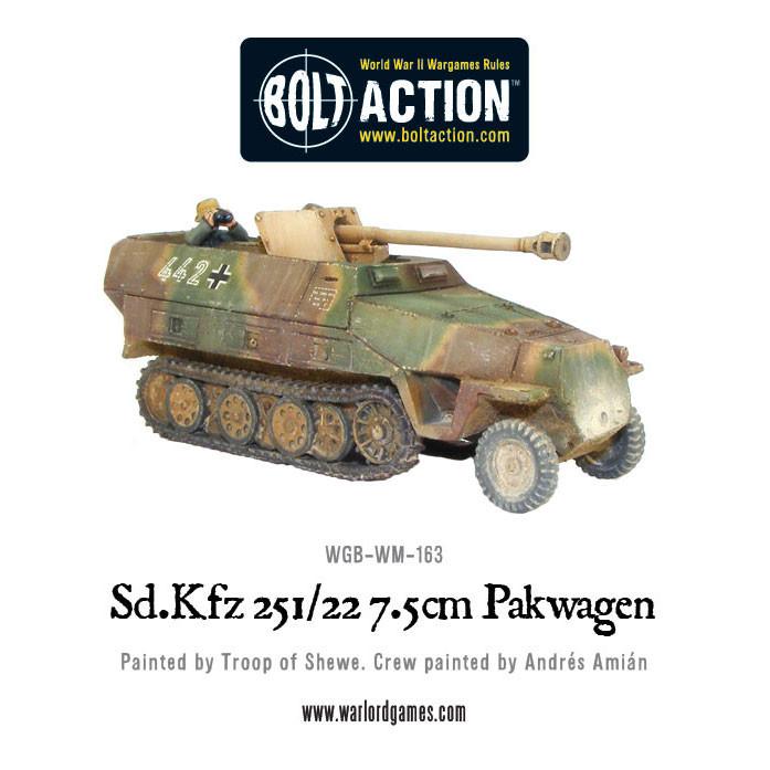 Load image into Gallery viewer, Sd.Kfz 251/22 7.5cm Pakwagen
