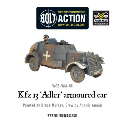 Kfz 13 'Adler' German Armoured Car