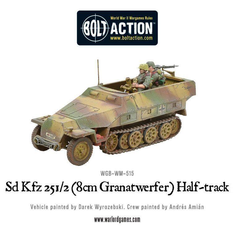 Load image into Gallery viewer, Sd.Kfz 251/2 Ausf D (8cm Granatwerfer) Half Track
