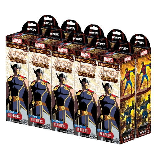 Marvel HeroClix: Avengers War of the Realms Booster Brick (10 packs)