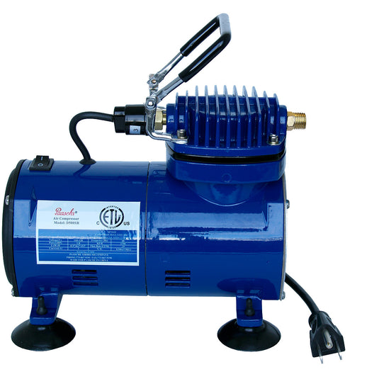 Paasche: D500 1/5 H.P. Oilless Piston Compressor W/ Auto Shutoff