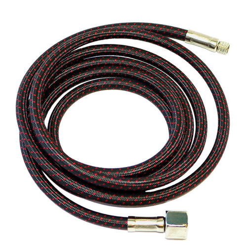 Paasche: A-1/8-8 8 Foot Air Hose with Couplings