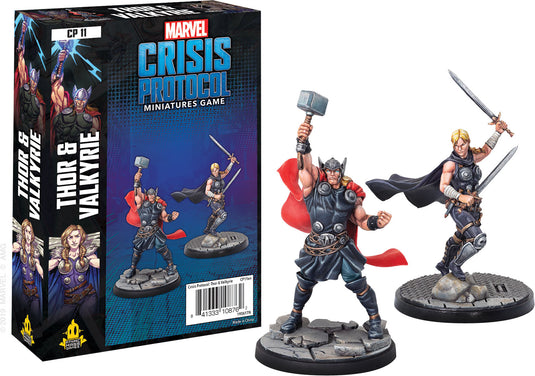 Marvel Crisis Protocol: Thor and Valkyrie Character Pack