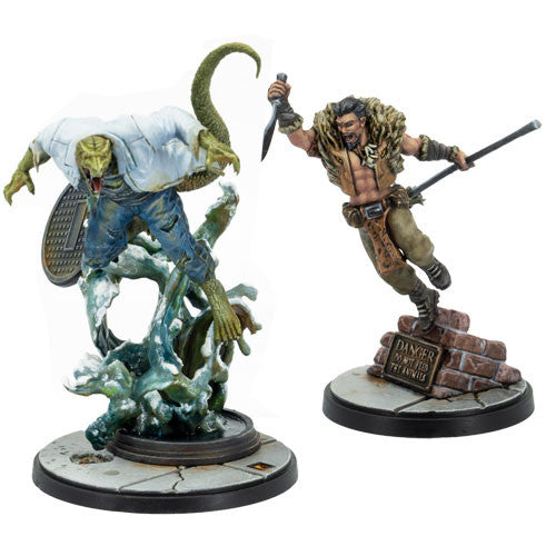 Load image into Gallery viewer, Marvel Crisis Protocol: Lizard &amp; Kraven Character Pack
