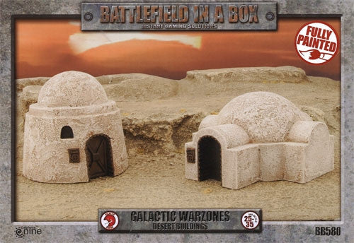 Battlefield in a Box: Galactic Warzones - Desert Buildings