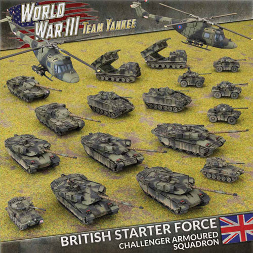 World War III: Team Yankee - British Starter Force - Challenger Armoured Squadron