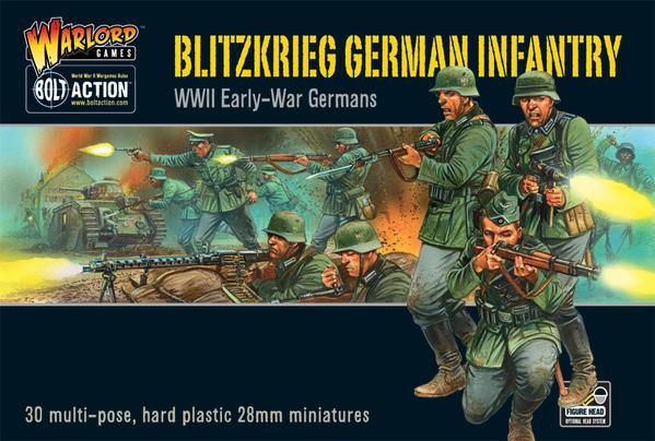 Load image into Gallery viewer, Blitzkrieg German Infantry Plastic Box Set
