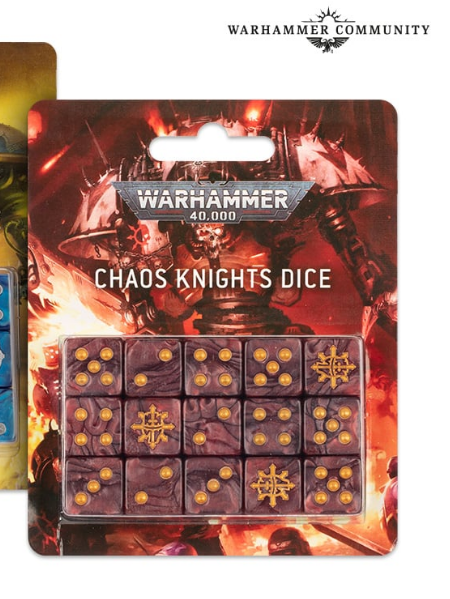 Chaos Knights Dice
