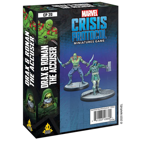 Marvel Crisis Protocol: Drax and Ronan the Accuser Character Packa