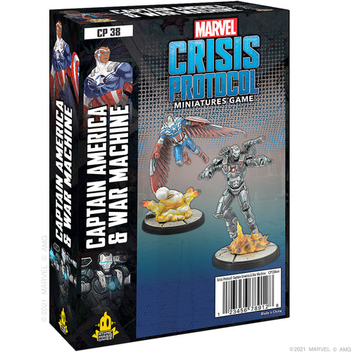 Marvel Crisis Protocol: Captain America & War Machine Character Pack