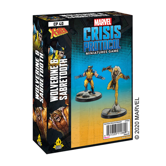 Marvel Crisis Protocol: Wolverine and Sabertooth Character Pack