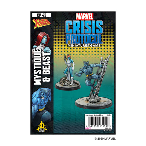 Marvel Crisis Protocol: Beast and Mystique Character Pack