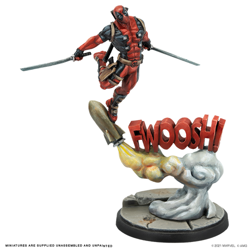 Load image into Gallery viewer, Marvel Crisis Protocol: Deadpool and Bob, Agent of Hydra Character Pack

