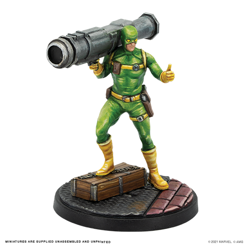 Load image into Gallery viewer, Marvel Crisis Protocol: Deadpool and Bob, Agent of Hydra Character Pack
