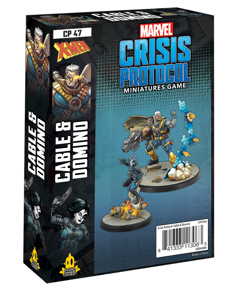 Load image into Gallery viewer, Marvel Crisis Protocol: Cable and Domino Character Pack
