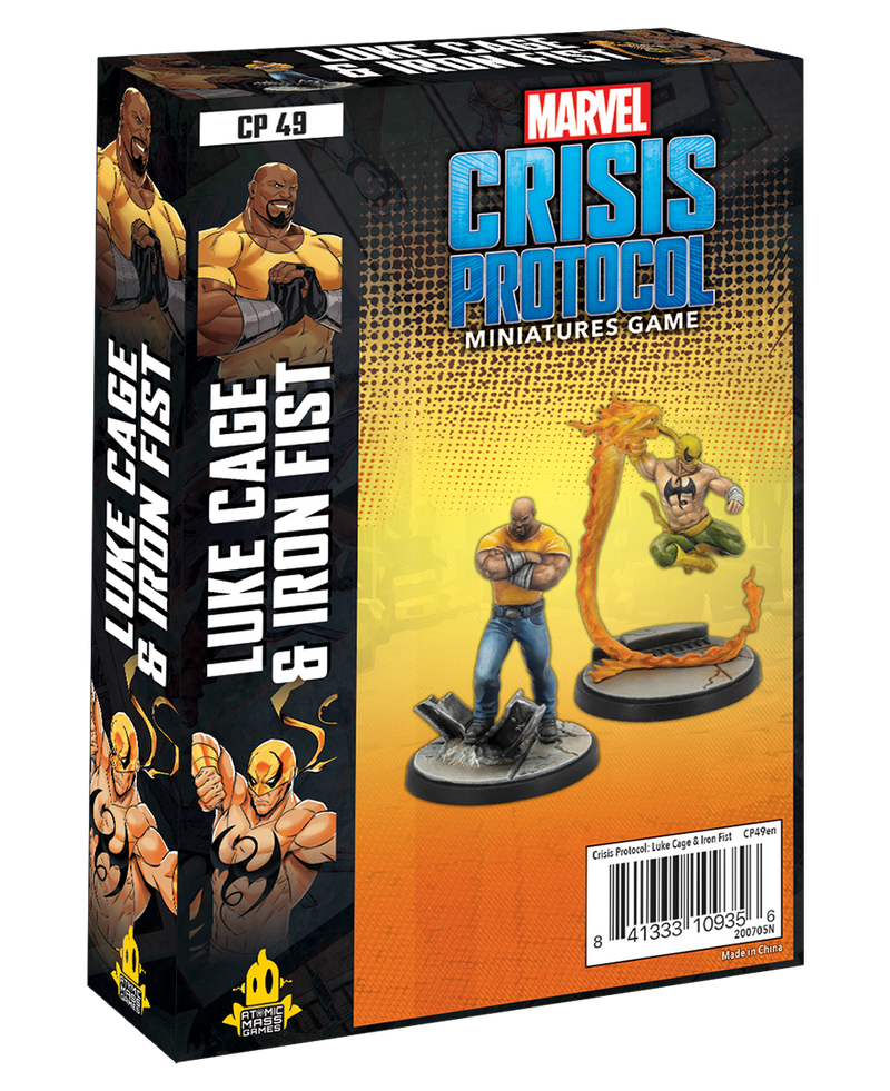 Load image into Gallery viewer, Marvel Crisis Protocol: Luke Cage and Iron Fist Character Pack
