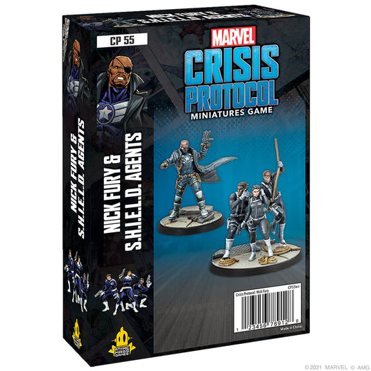 Marvel Crisis Protocol: Nick Fury and S.H.I.E.L.D. Agents Character Pack