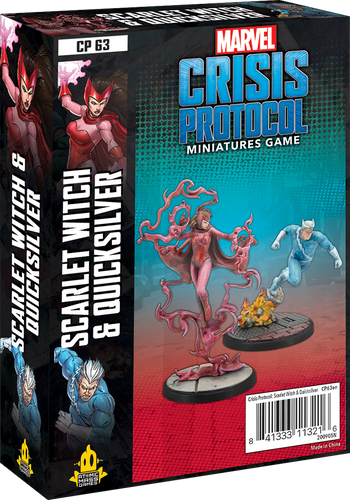 Marvel Crisis Protocol: Scarlet Witch and Quicksilver Character Pack