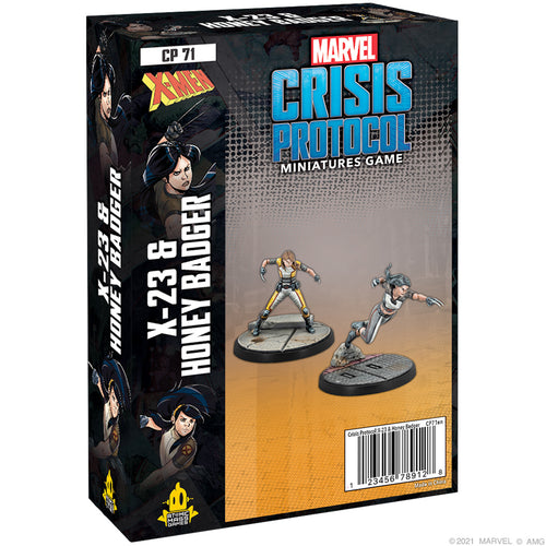 Marvel Crisis Protocol: X-23 and Honey Badger Character Pack