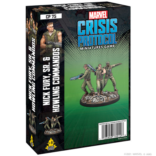 Marvel Crisis Protocol: Nick Fury, Sr. and Howling Commandos Character Pack