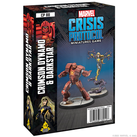 Marvel Crisis Protocol: Crimson Dynamo and Dark Star Character Pack