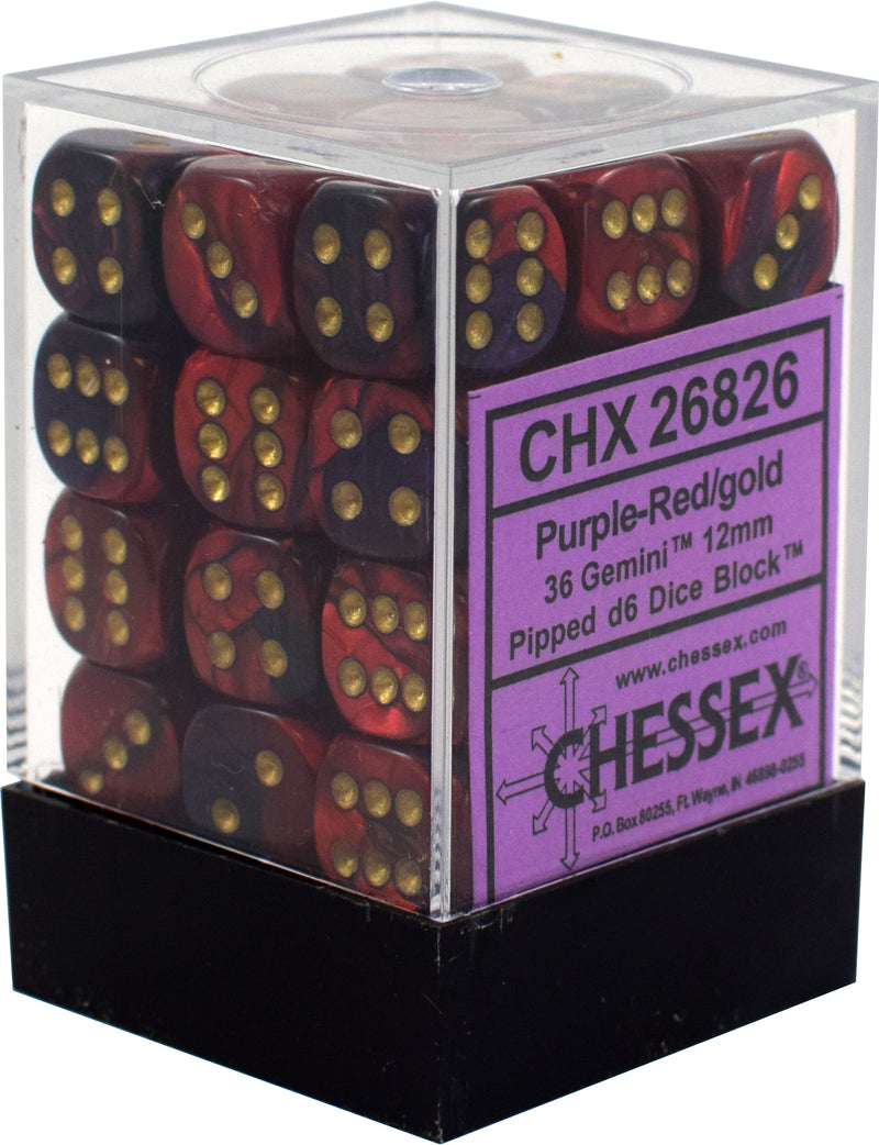 Load image into Gallery viewer, Chessex 12mm 36d6 Dice Block
